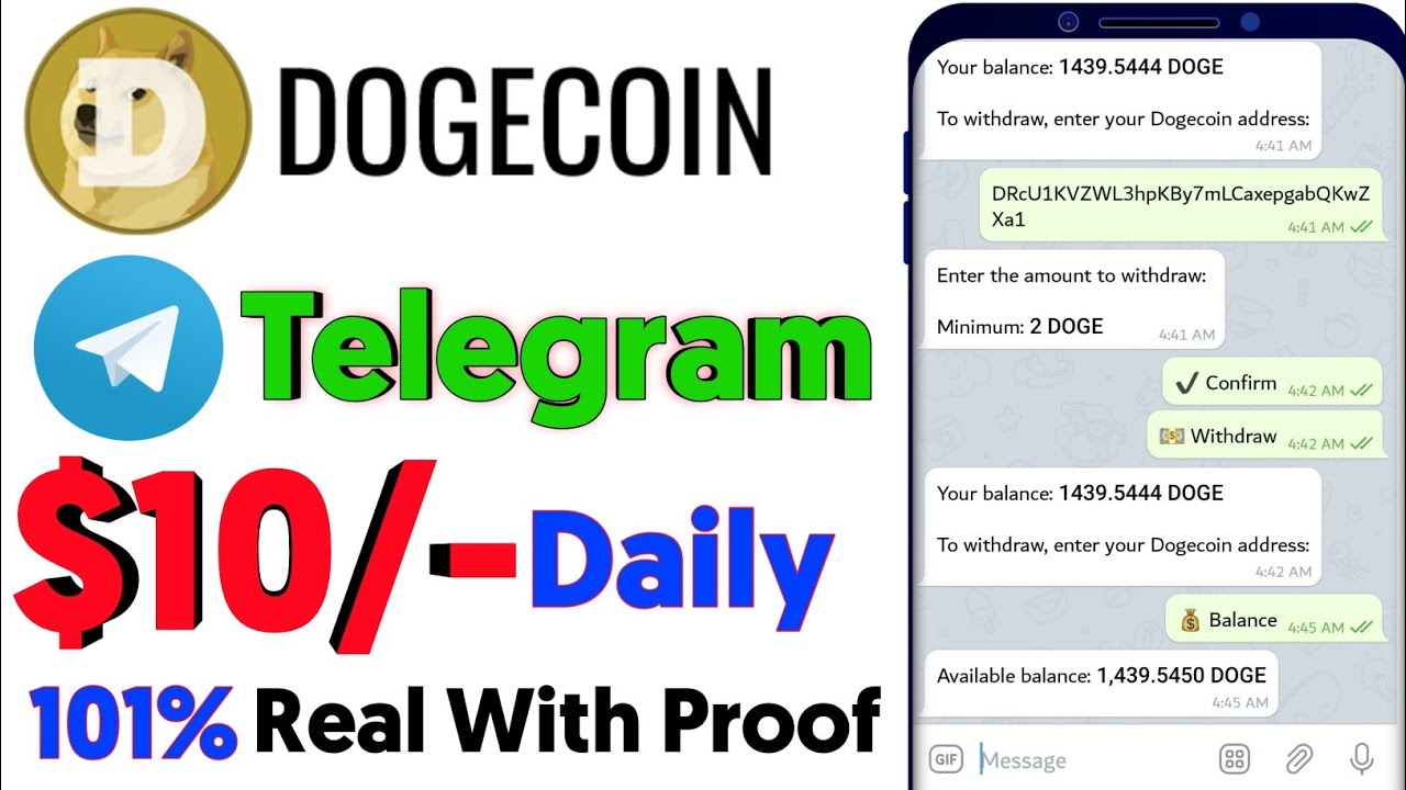 dogecoin click bot telegram
