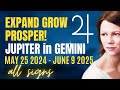 The Mercury Factor! Jupiter in Gemini 2024-25 🔆 ALL SIGNS