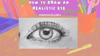 How To Draw An Realistic Eye 👀 | :)