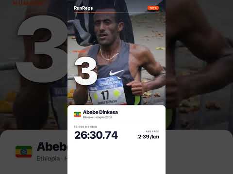 Kenenisa Bekele 26:17.53: Ethiopia's 5 Fastest 10,000m Men Ever