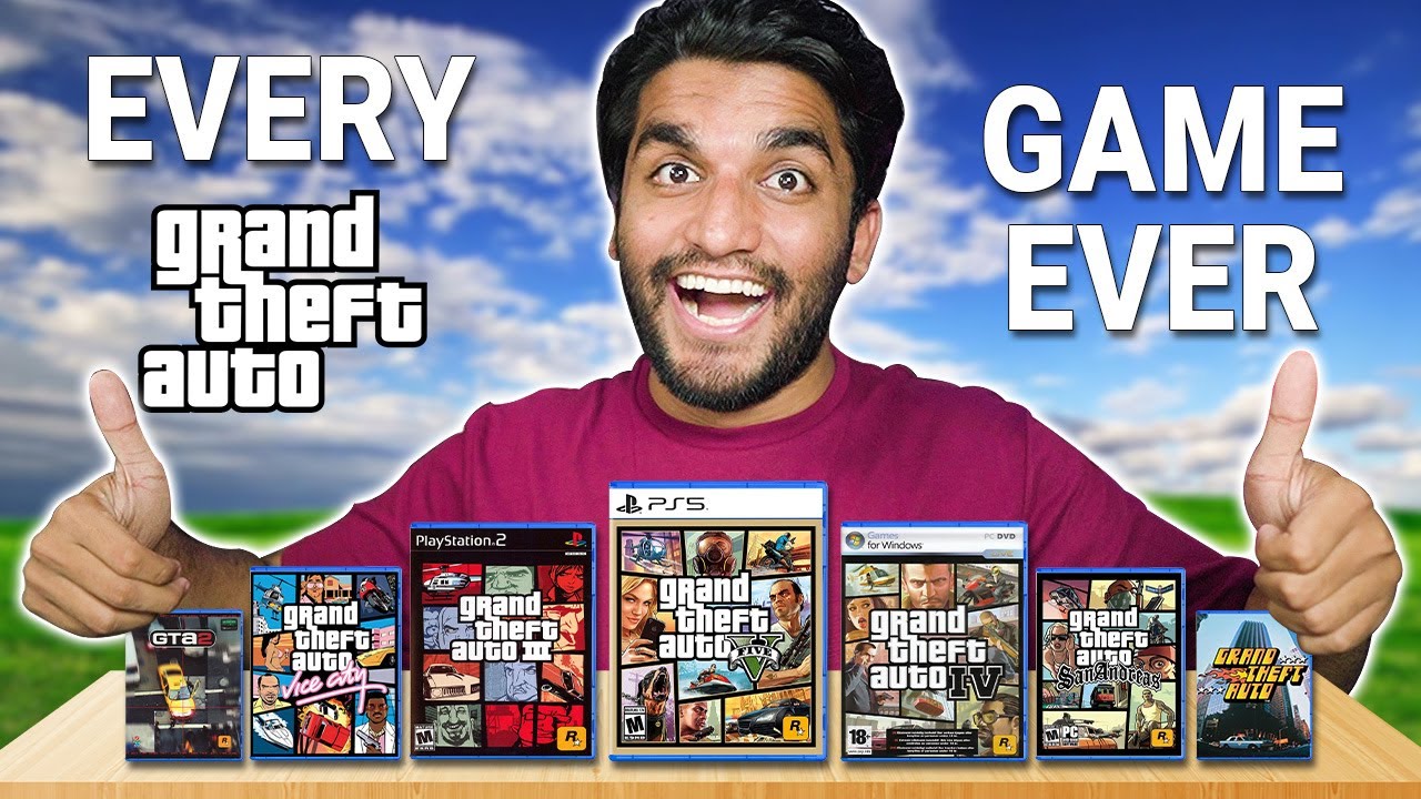 Playing Every GTA Game in ONE VIDEO