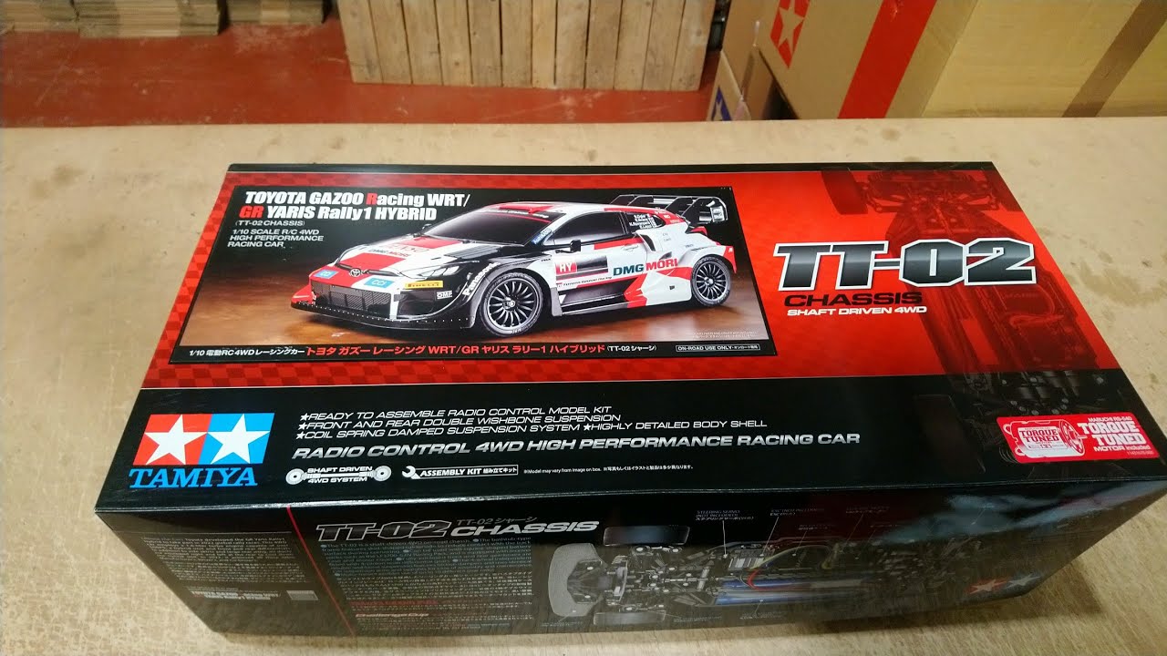 Taking a look at Tamiya Toyota Gazoo Racing WRT/GR Yaris Rally1