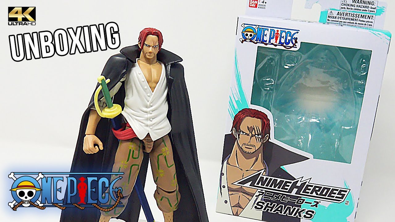 One Piece Shanks Anime Figure Four Emperors Red Haired Shanks Action Figure
