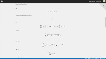 Calculate the Derivative of the Sigmoid Function for Backpropagation