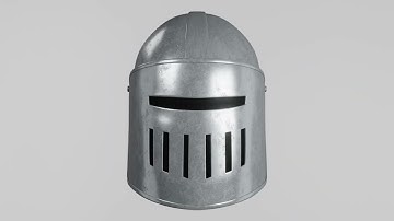 3-Second Animation - Knight Helmet