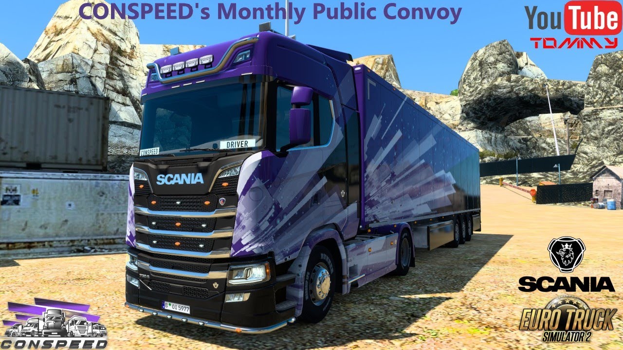 🔞🔴🅻🅸🆅🅴🔴✨ETS 2✨CONSPEED's Monthly Public Convoy  ✨18.01.2023✨Dupa convoi la niste curse mici pe tb✨🔞