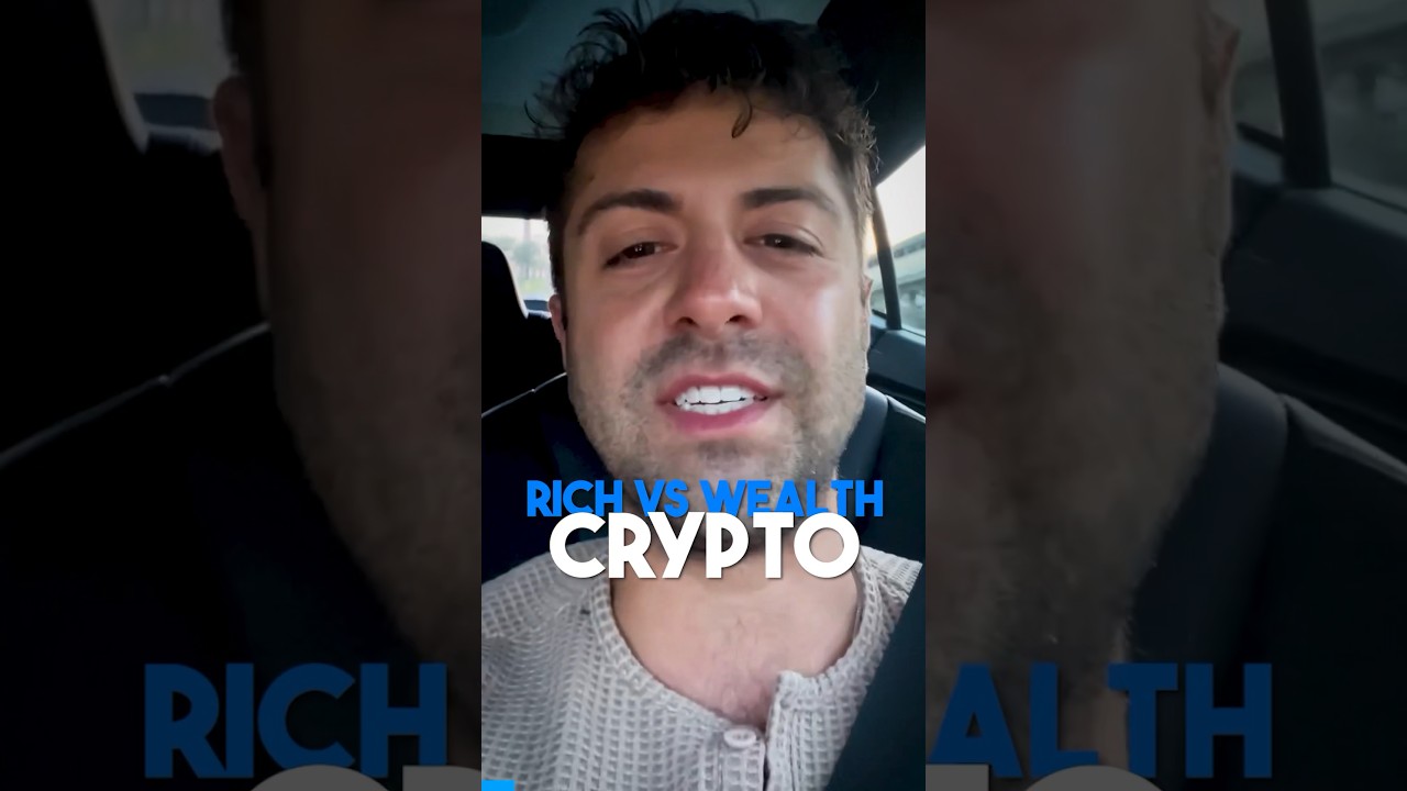 Rich vs Wealthy - Crypto #crypto thumbnail