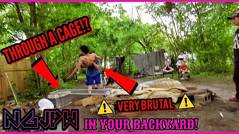 NGJPW BACKYARD WRESTLING: In your backyard; No holds barred! , Episode 12! May 26, 2019!!!