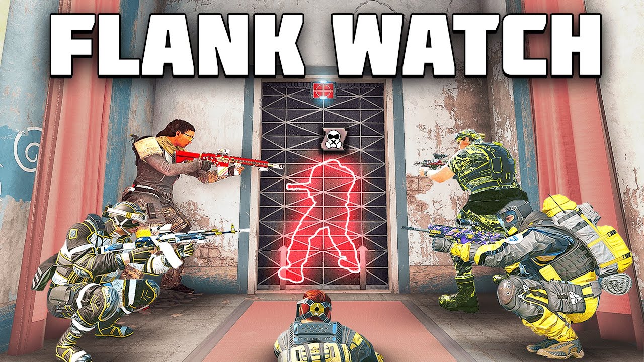 HOLDING FLANK WITH THE WHOLE TEAM in SIEGE