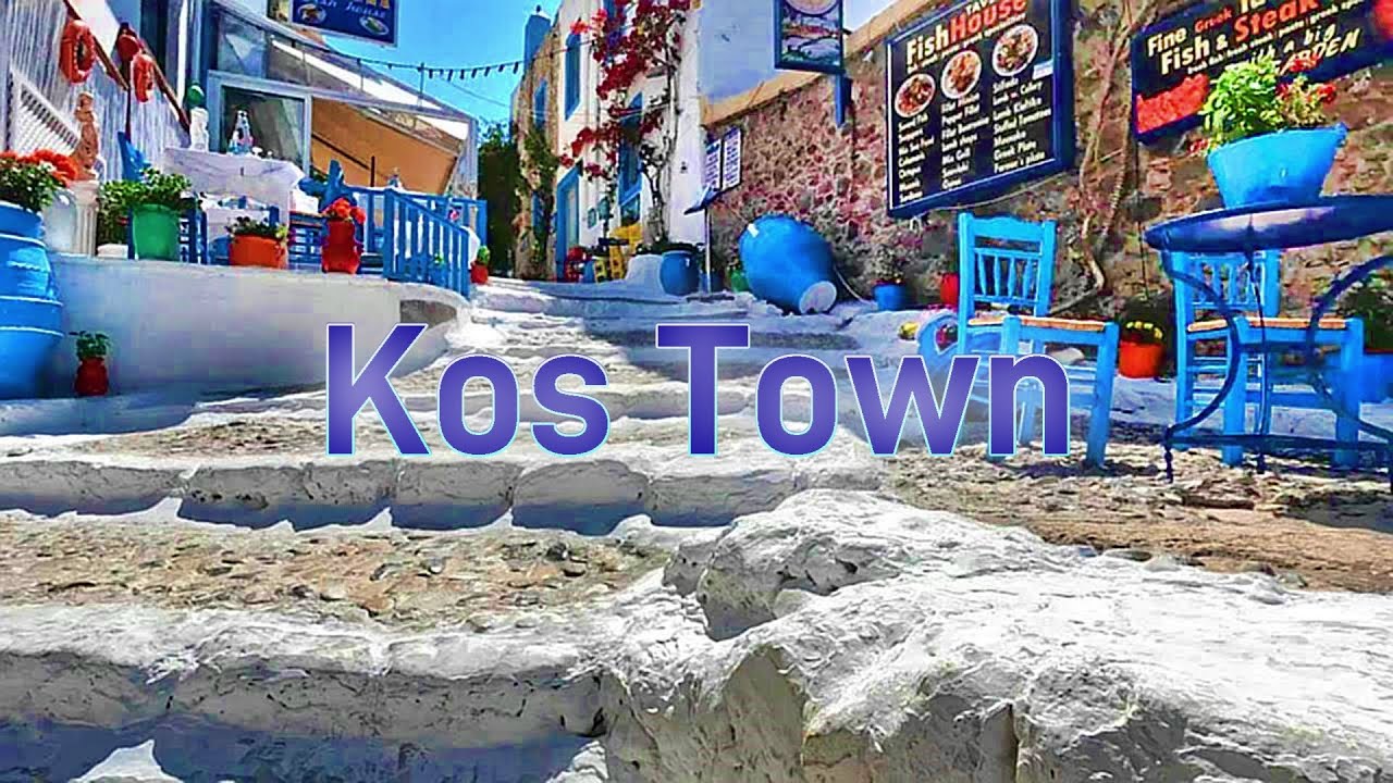KOS Town! A cosy town on the Greek Island of KOS with many historical ...