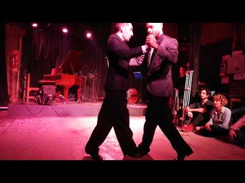 El Chino Necchi y José Peluaga en Milonga Paquita 1/3