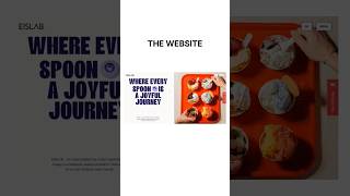 Creative Ice Cream Website Design 🍨  #shorts #short