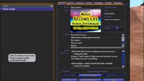 Hiding groups you belong to - Second Life Video TuTORial QUI