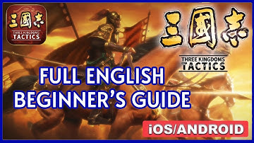 LV7 PALACE IN UNDER 30hrs for THREE KINGDOM TACTICS | FULL BEGINNER ENGLISH GUIDE