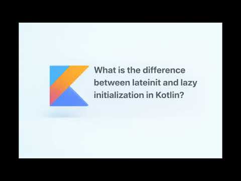 What is the difference between lateinit and lazy initialization in Kotlin?