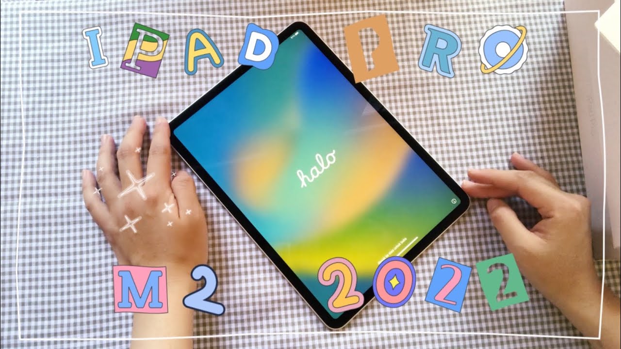 Unboxing iPad Pro M2 2022 11” + Apple Pencil Gen 2 | Indonesia 🇮🇩 - YouTube