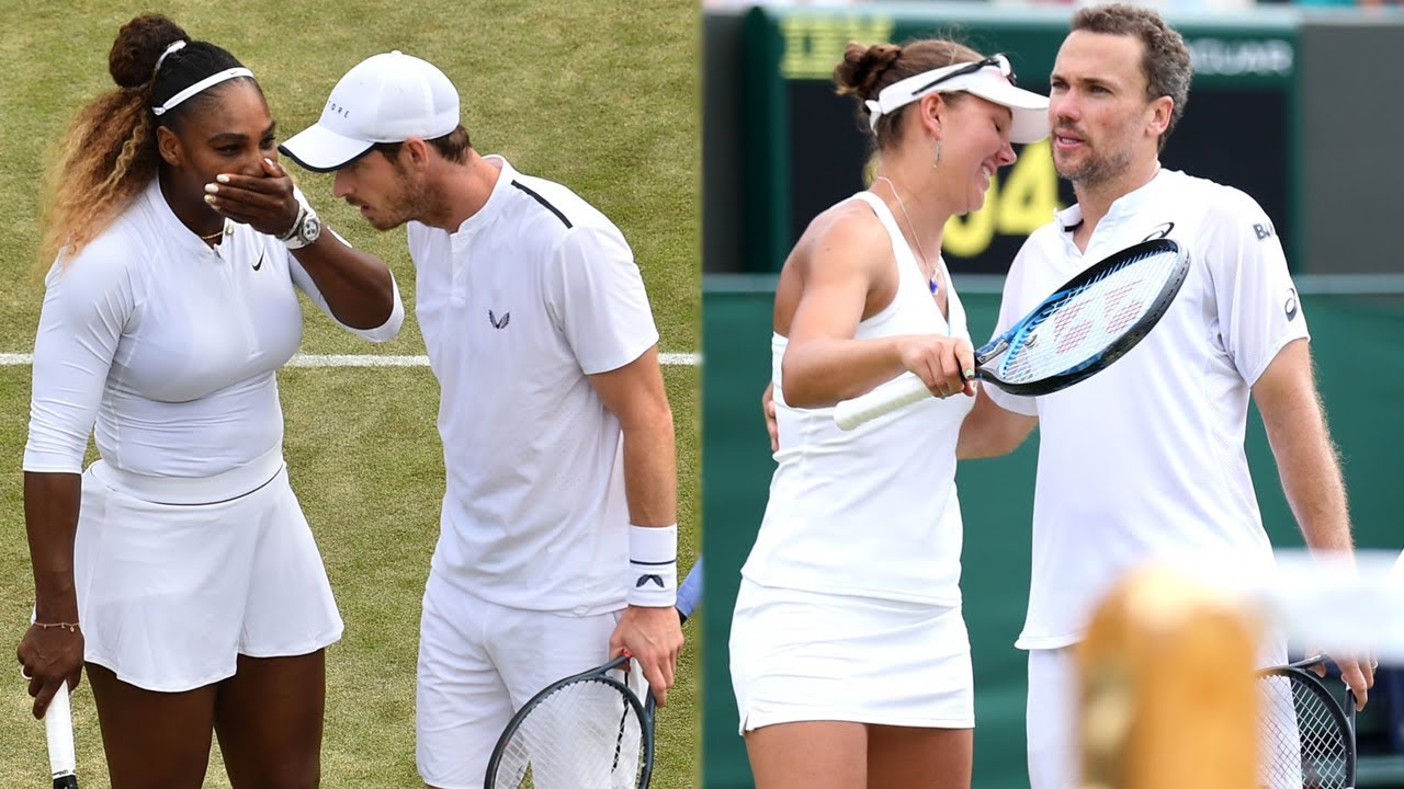 Andy Murray/Serena Williams vs Bruno Soares/Nicole Melichar | 2019 W Mixed Doubles R3 | Highlights