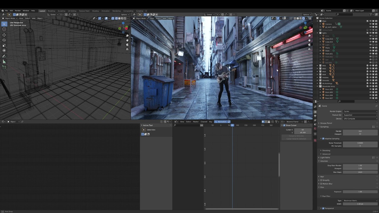 素材配布中 実写 3dcg合成でつくろう Blenderではじめてのミュージックビデオ制作 特集 Cgworld Jp 素材配布中 実写 3dcg合成でつくろう Blenderではじめてのミュージックビデオ制作 特集 Cgworld Jp