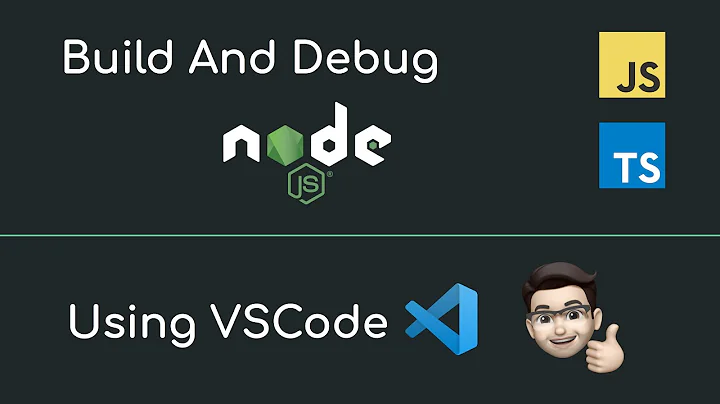 Build and Debug NodeJS Typescript with ONLY VSCODE