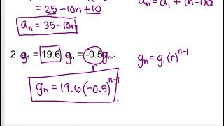 6 7 Recursive Formula part 2