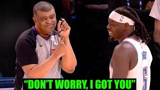 The OKC Refs Crossed The Line...