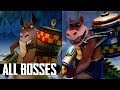Crash N Sane Trilogy All Bosses Battles Comparison Side By Side Original VS Remake