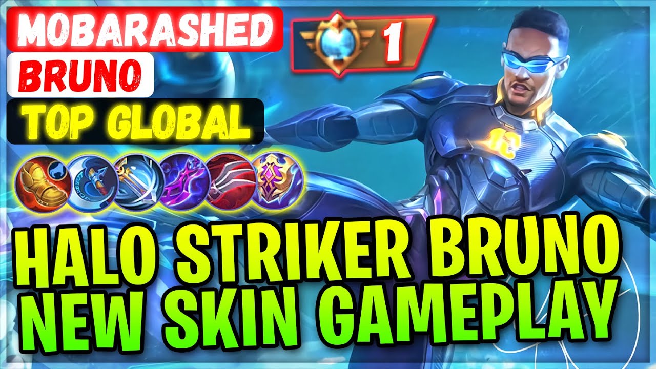 Halo Striker Bruno, New Neymar Jr Skin Gameplay [ Top Global Bruno ...