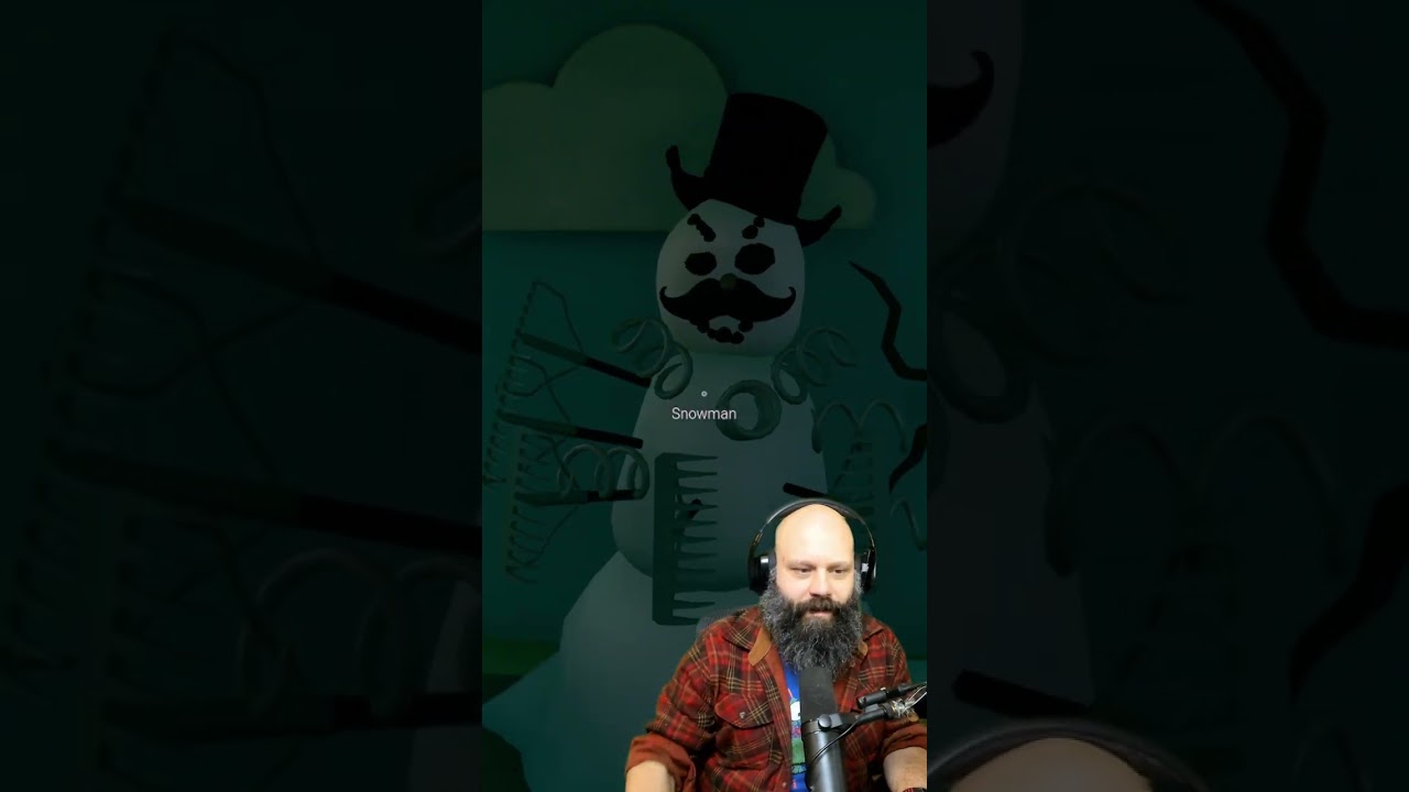 The More I Build This Snowman the Worse It Looks #babyinyellow #shorts