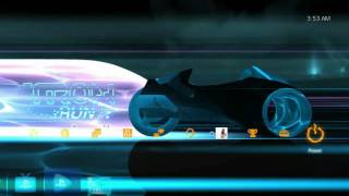 Tron Run/R PS4 Dynamic Theme
