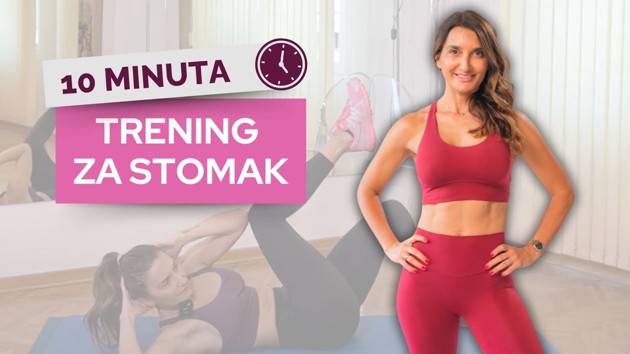 10 Minuta Trening Za Stomak #stomak #trening #larabojanic