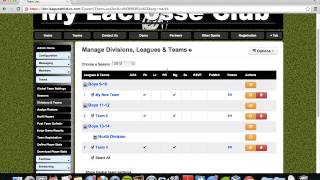 LeagueAthletics.com - Create Seasons, Leagues, and Teams