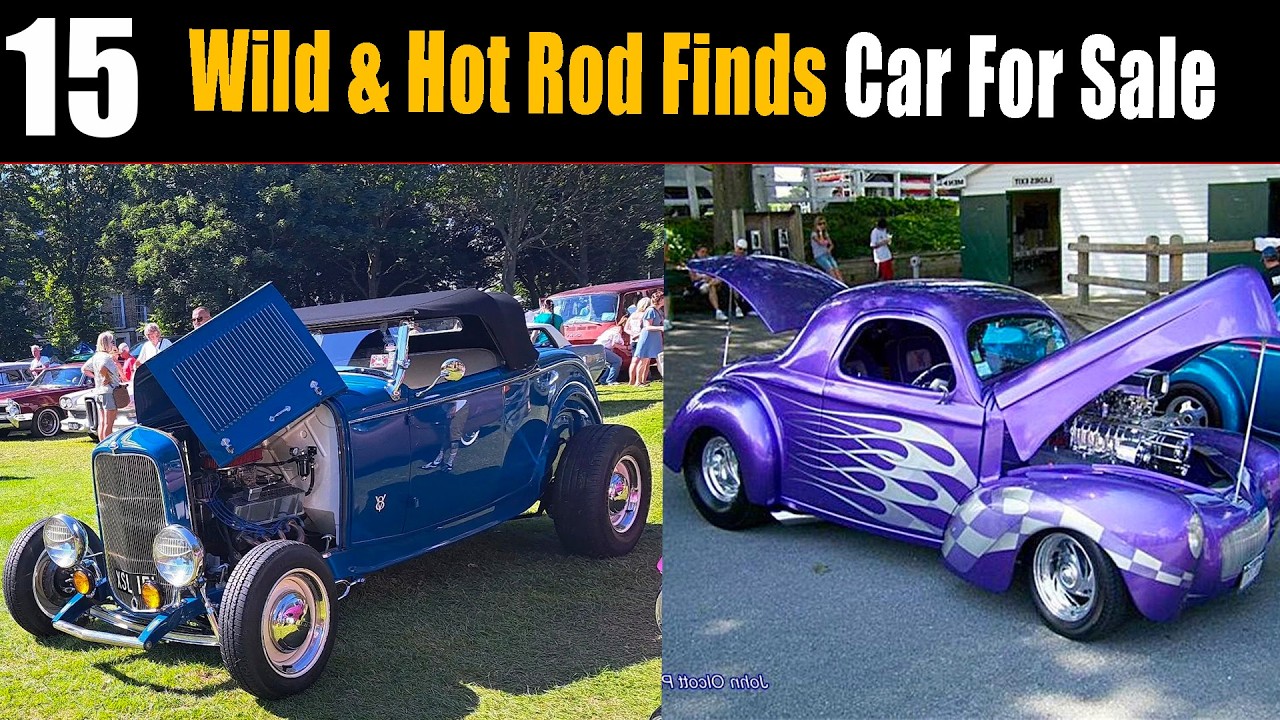 Топ-15 крутых и безумных хот-родов в продаже: классическая мощь и безумие!