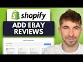How to Import Reviews From Ebay to Shopify (2025)