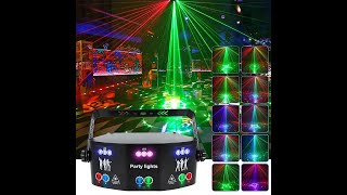 15 Lights DJ Laser Projector | Stage Lighting | Laser Lights Projector | DJ Lights