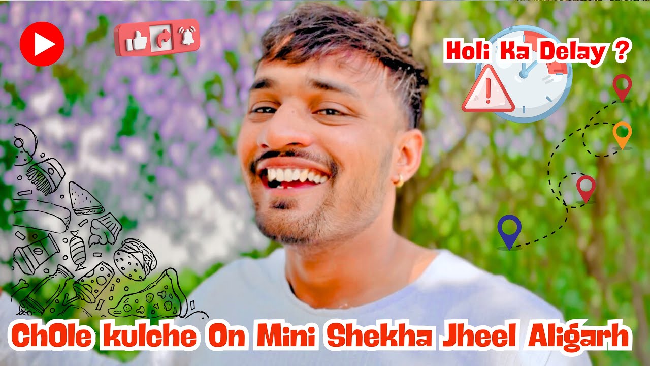 Chole Kulche On Mini Shekha Jheel Aligarh