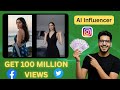 I Built an AI Influencer Using FREE AI Tools in Hindi (Step by Step)#aiinfluencer #aitools