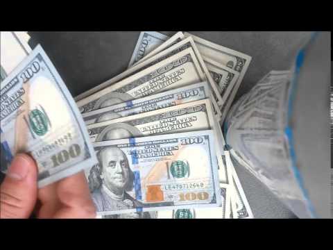 counting-out-the-benjamin's-imagine-$15,000-visualize-money-4min-34sec-video