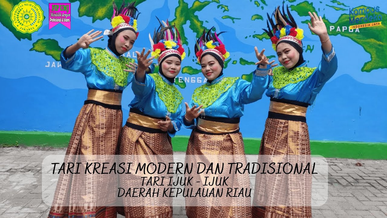 Tari Ijuk-Ijuk (Daerah Kepulauan Riau) | Tari Kreasi Modern dan Tradisional