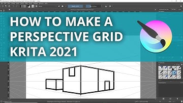 How to Make a Perspective Grid in Krita 2021