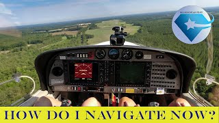 Partial Panel Missed Approach In A Diamond DA40