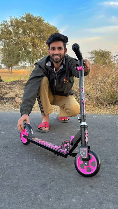 Two Wheel Foldable Kick Scooter Unboxing 😍 #kickscooter #mkrshorts