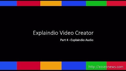 Adding Audio to Explaindio Videos