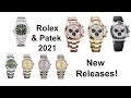 Watches & wonders 2021 Rolex & Patek Releases!
