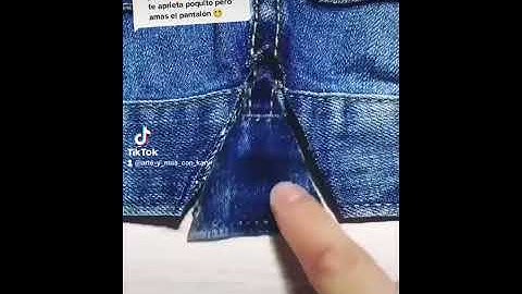agranda la cintura de tus jeans con esta tecnica