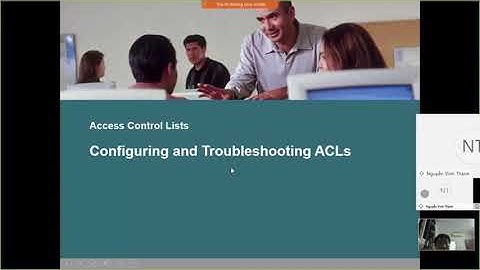 19. Bài giảng Access Control List - ITSupport