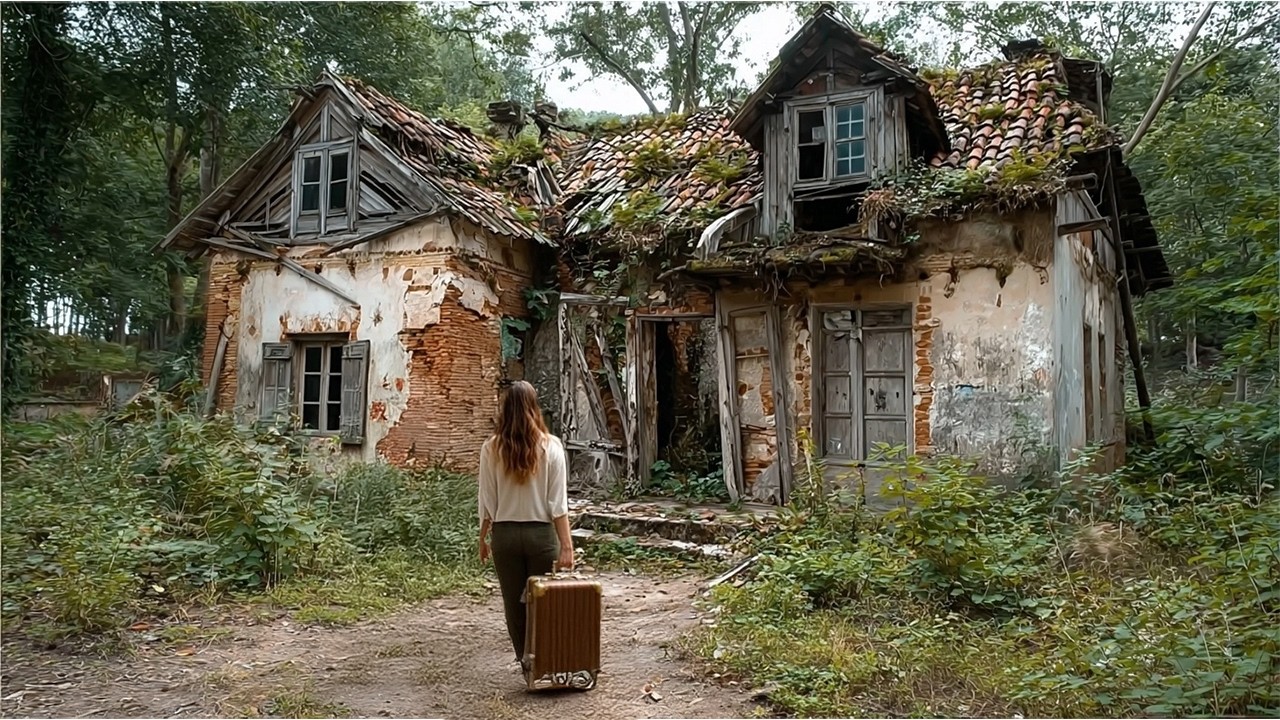 Suddenly Kicked Out by Her Husband, a Young Woman With Nowhere to Go Renovated an Abandoned House