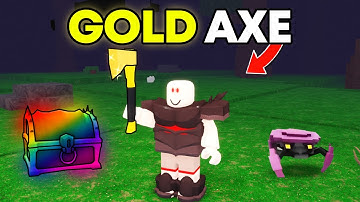 The NEW METEOR AXE is INSANE in 99 Nights in the Forest!