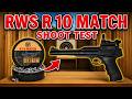 RWS R 10 Match Shoot Test 177 Cal. With the browning Buck Mark URX by UMAREX!