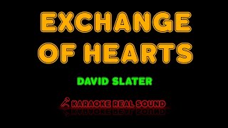 David Slater - Exchange of Hearts [Karaoke Real Sound]