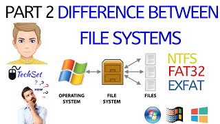 Difference between NTFS,FAT32,Exfat | NTFS Vs FAT32 Vs Exfat  #2